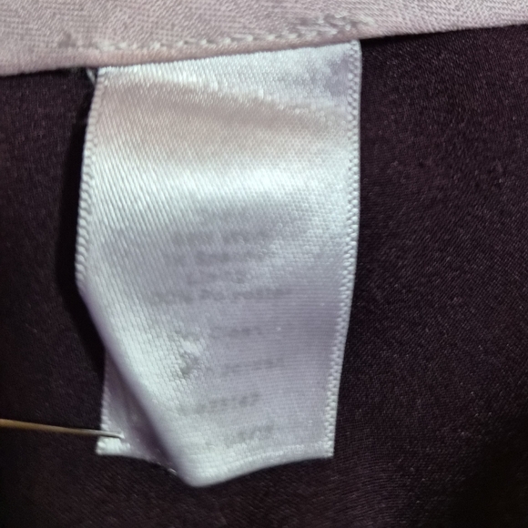 ​Talbots Petites Windsor Straight Leg Pants - Deep Burgundy Plum - Size 14P - Picture 2 of 11